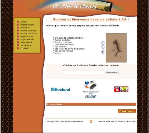 création site internet allo informatique bollène